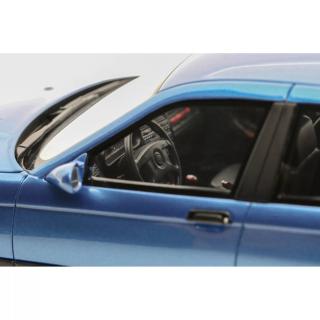 BMW E36 M3 BLUE 1995 OttO mobile 1:18 Resinemodell (Türen, Motorhaube... nicht zu öffnen!)